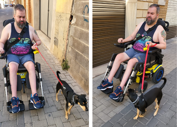 dispensador de bolsas para perros