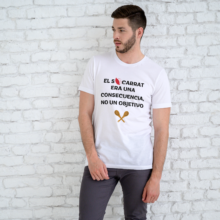 camiseta blanca delantera El socarrat era una consecuencia