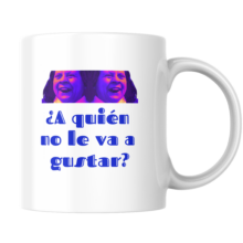 taza blanca a quién no le va a gustar red