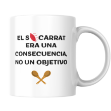 taza blanca socarrat red