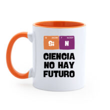 taza naranja sin ciencia