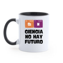 taza negro sin ciencia