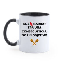 taza negro socarrat