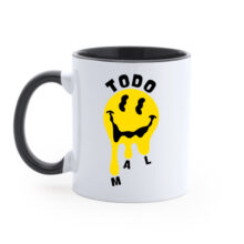 taza negro todo mal