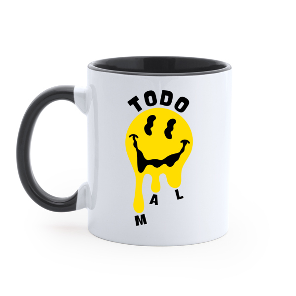 taza negro todo mal
