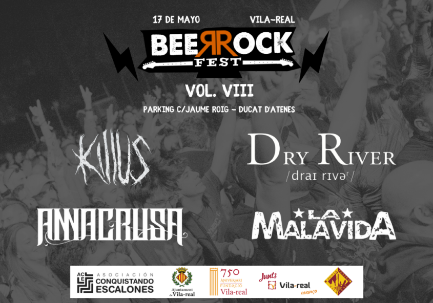 BeerRock vila-real festival de rock gratuito