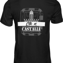 camiseta negra castalia trasera