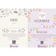 tarjetas agradecimiento nacimiento