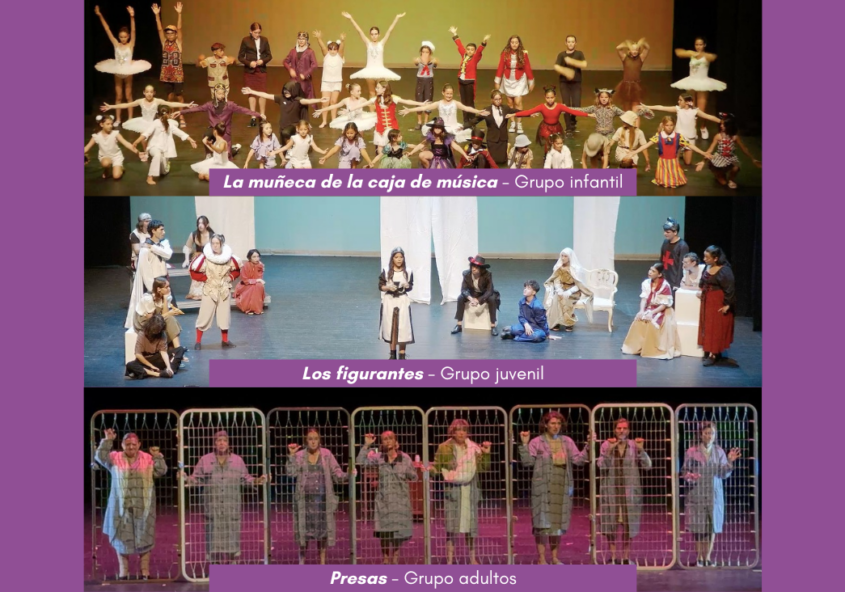 teatro solidario Conquistando Escalones investigación médica VIH