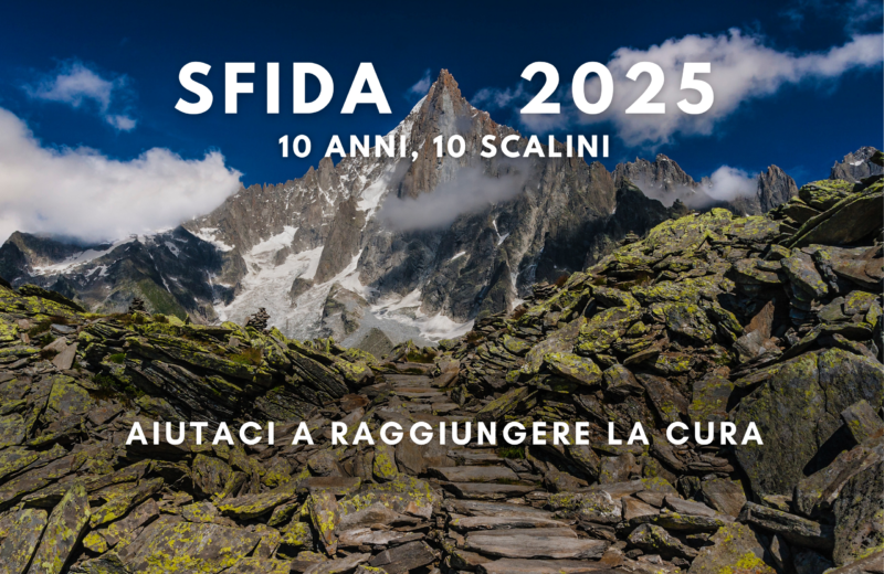 Sfida 2025 - Conquistando Escalones Raggiungere la cura Sfida 2025 - Conquistando Escalones Raggiungere la cura