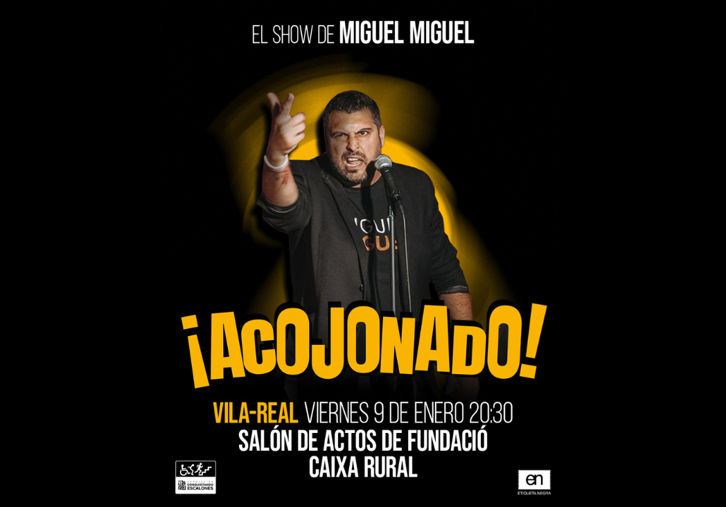 Miguel Miguel show acojonado Vila-real (Castellón)