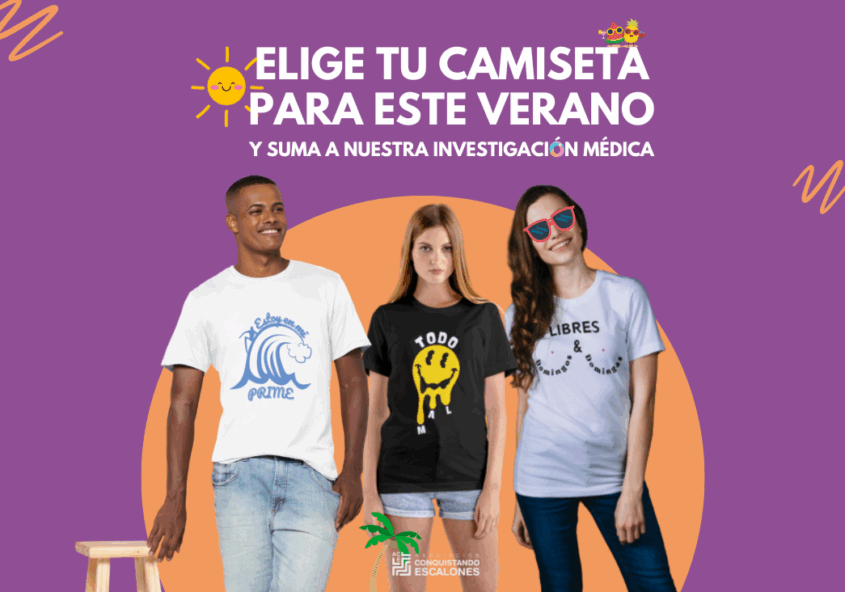 Camisetas divertidas y solidarias unisex para el verano