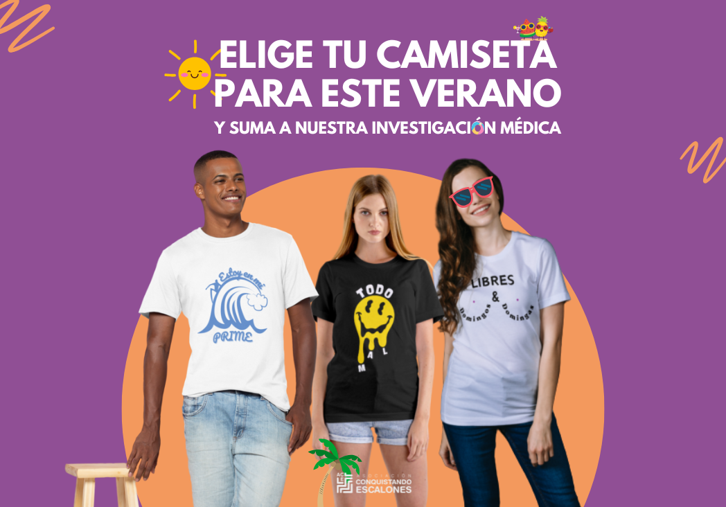 Camisetas divertidas y solidarias unisex para el verano Camisetas divertidas y solidarias unisex para el verano