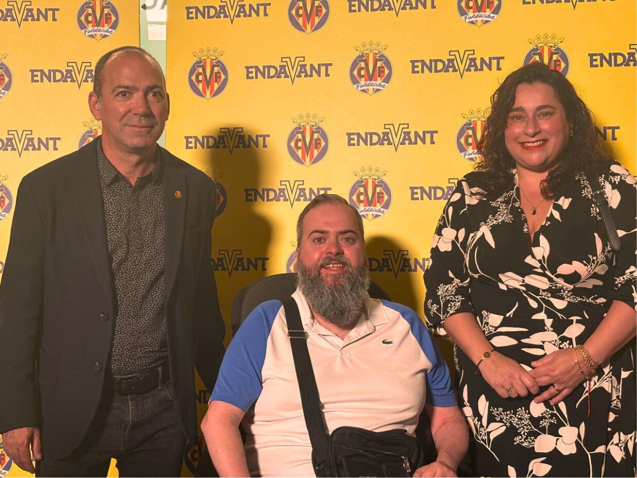 Abrahán Guirao, Miriam Caravaca Y Xus Madrigal en la Gala Endavant 2025