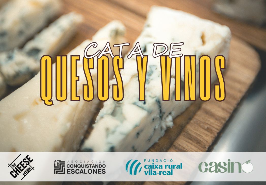 Cata de quesos y vinos en Vila-real The Cheese Project y Conquistando Escalones