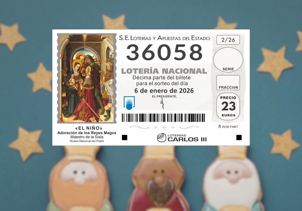 Décimo El Niño Lotería solidaria de Conquistando Escalones