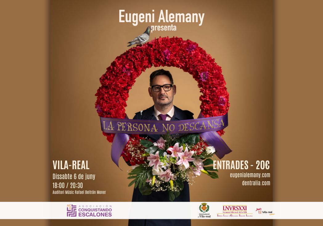 Entradas Eugeni Alemany en Vila-real 6 de junio